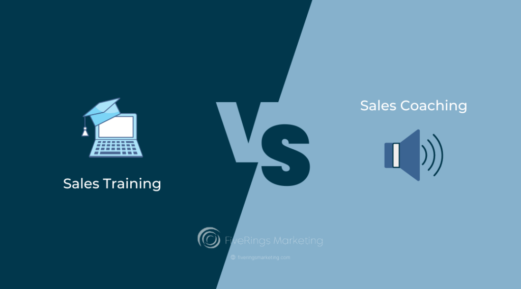 sales training vs sales coaching