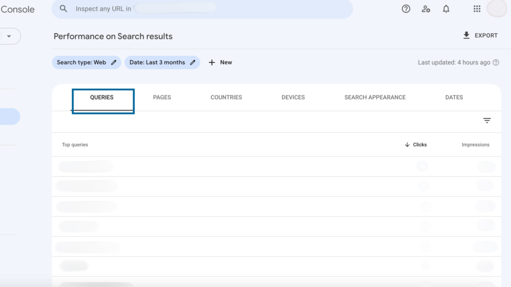 how to find keyword rankings on Google Search Console
